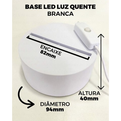 Luminária Luz Led-quente 3d Stitch - Presente Criativo