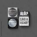 Ver imagem 1 de Caiu A Ficha Quadro Com 3 Peças 15Mm Ultra-Brilho