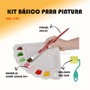 Ver imagem 2 de Kit Básico de Pintura Essencial Pincel + Godê + Rolo Condor