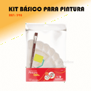 Ver imagem 3 de Kit Básico de Pintura Essencial Pincel + Godê + Rolo Condor