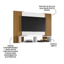 Ver imagem 4 de Painel Sala Navi para Tv até 48 Pol. Branco/ripado