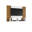 Ver imagem 2 de Painel Sala Navi para Tv até 48 Pol. Branco/ripado