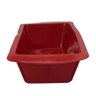 Forma Silicone Bolo Inglês 1,3l Vermelha 5,8x13,2x24,5cm - 2