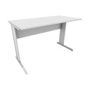 Ver imagem 4 de Mesa Escrivaninha de Estudos 135cm X 60cm Pé Metal F5 Office