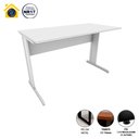 Ver imagem 3 de Mesa Escrivaninha de Estudos 135cm X 60cm Pé Metal F5 Office