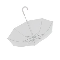 Guarda Chuva Sombrinha Longa Auto Cristal Transparente 57cm - 3
