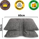 Ver imagem 3 de Futon Dobrável de Espuma Solteiro 120x60cm Bf Colchões