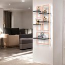 Ver imagem 1 de Conjunto 5 Prateleiras Industrial Preto/cobre - Pleno