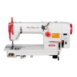 Máquina Costura Industrial Reta 01 Agulha Ponto Corrente Ssh3800-1d-ms-su 220v - Sun Special