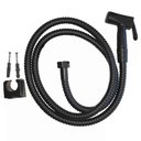 Ver imagem 6 de Ducha Higienica Mangueira Banheiro Fosco Chuveirinho Completa Suporte Box Flexivel Casa Lavabo