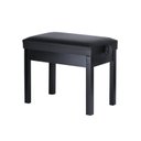 Ver imagem 1 de Banqueta Preta,banco de Piano,teclado C/ajuste Altura,lisa