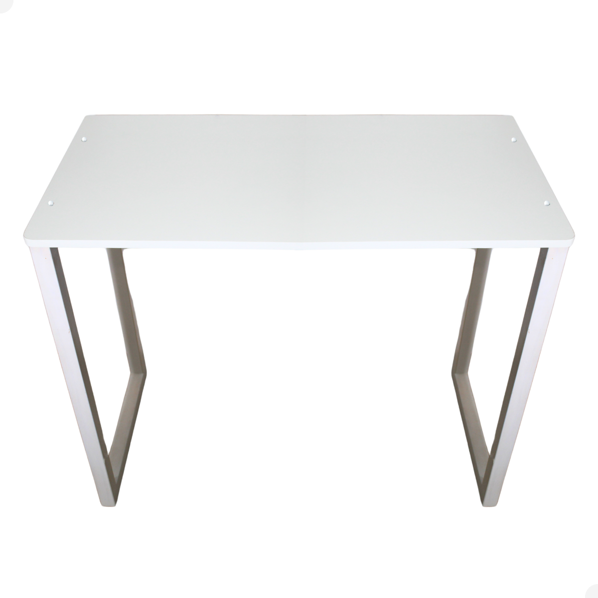 Mesa de Escritorio Escrivaninha Mdf Pés de Madeira 89cm Reforçada - 5