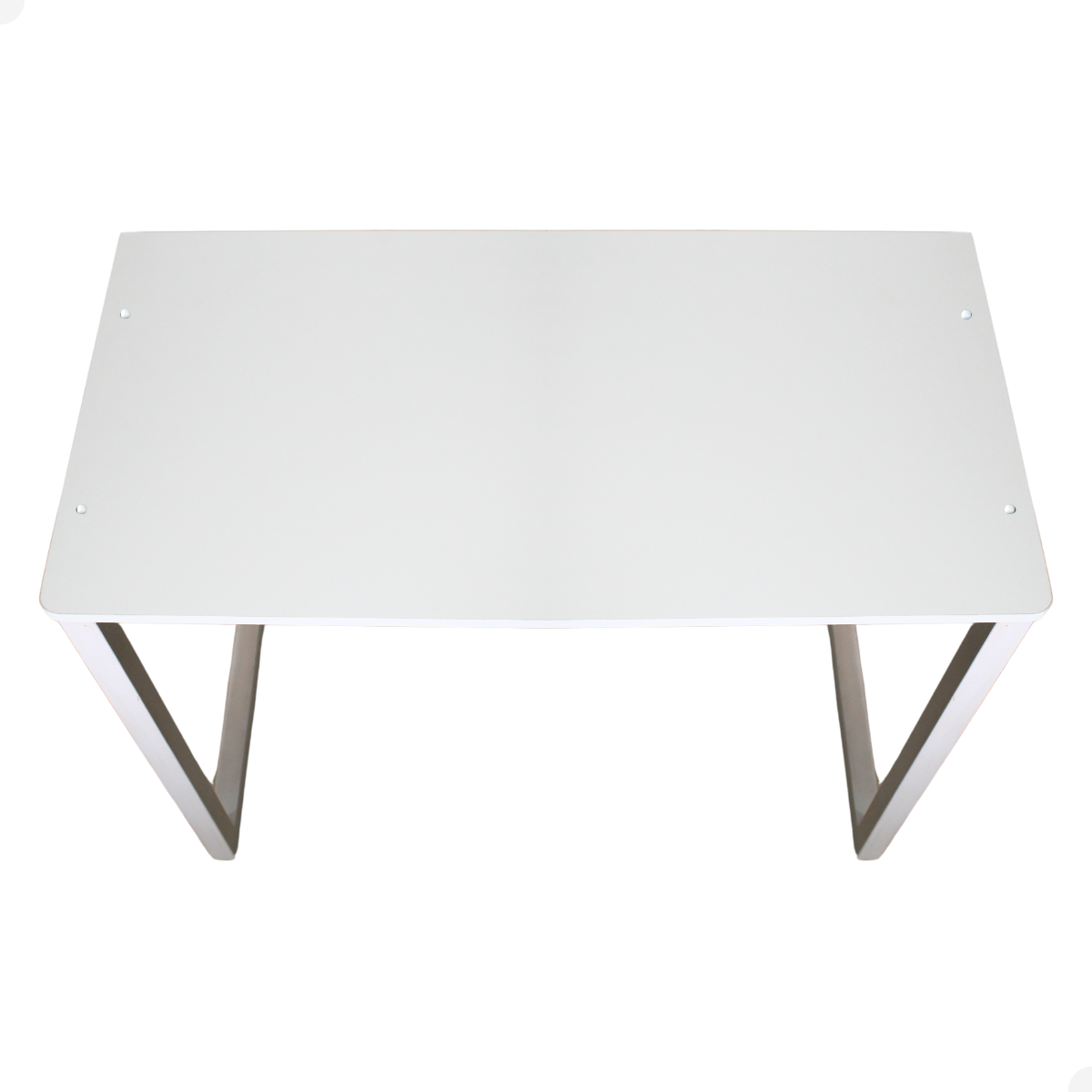 Mesa de Escritorio Escrivaninha Mdf Pés de Madeira 89cm Reforçada - 6