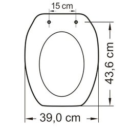 Assento em Polipropileno Soft Close para Louça Etna Tupan Cinza - 3 Assento em Polipropileno Soft Close para Louça Etna Tupan Cinza - 3