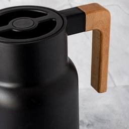 Garrafa Térmica de Plástico Minimal Preto 1L - 4