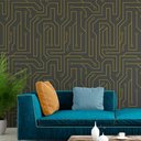 Ver imagem 2 de Papel de Parede Black Circuit Mod 150-60x300cm