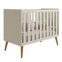 Ver imagem 1 de Berço Americano Isis Areia - Reller Móveis