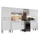 Ver imagem 2 de Armário de Cozinha Completa 325cm Emilly Madesa 01 Branco