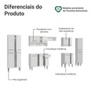 Ver imagem 4 de Armário de Cozinha Completa 325cm Emilly Madesa 01 Branco