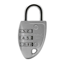 Ver imagem 1 de Cadeado com Segredo Cs23 30mm Prata Papaiz