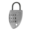 Cadeado com Segredo Cs23 30mm Prata Papaiz - 1