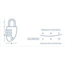 Ver imagem 3 de Cadeado com Segredo Cs23 30mm Prata Papaiz