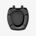 Ver imagem 4 de Assento em Polipropileno Soft Close para Louça Thema Tupan Preto
