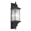 Ver imagem 1 de Arandela Colonial Villano 80049 com Soquete E27 Preto Nordecor Iluminação 72cm