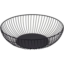 FRUTEIRA 8x28x28cm METAL PRETO - 1