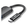 Hub41c - Adaptador Preto Hub Usb 4 em 1 Tipo-c 3.0 - Elg - 2