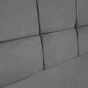 Ver imagem 4 de Cabeceira Queen 160cm Nina Suede Grafite Slk Decor Cabeceira Nina