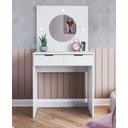 Ver imagem 2 de Mini Penteadeira Melissa Branco - Móveis Fiorello