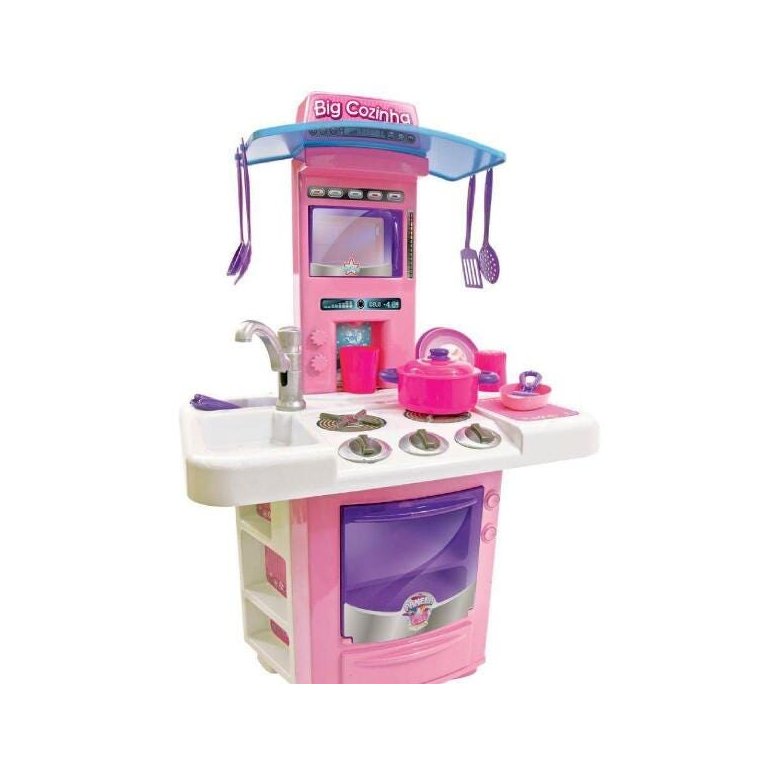 Cozinha Infantil Completa Com Acessórios Big Star 630