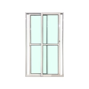 Porta Balcão 2 Folhas Vidro 210x150 Branco Linha 25