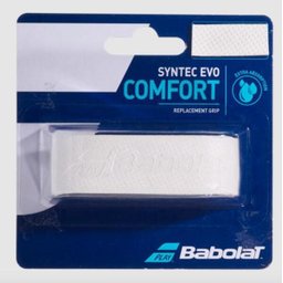 Cushion Grip Babolat Syntec Evo Comfort- Branco - 1 Cushion Grip Babolat Syntec Evo Comfort- Branco - 1