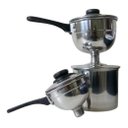 Ver imagem 1 de Cuscuzeiro Individual Alumínio para Duas Pessoas