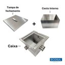 Ver imagem 5 de Caixa de Gordura Ecosul em Aço Inox 304 30x30x25