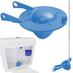 Reparo Obturador Universal Saída D'água para Caixa Acoplada Descarga | Valeplast - 1