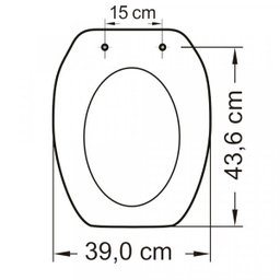 Assento em Resina Termofixa para Louça Thema Tupan - 3