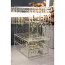 Ver imagem 2 de Porta Joias Vertical Em Acrílico Cristal P Colares E Brincos Centauri Acrílicos PJ-V-3MM