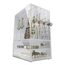 Ver imagem 3 de Porta Joias Vertical Em Acrílico Cristal P Colares E Brincos Centauri Acrílicos PJ-V-3MM