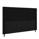 Ver imagem 3 de Cabeceira Cama Box Queen 160cm Corino Preto
