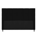 Ver imagem 1 de Cabeceira Cama Box Queen 160cm Corino Preto