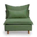 Ver imagem 3 de Sofá Modular com Encosto Pé Madeira Sôma CabeCasa MadeiraOriginals