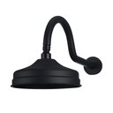 Ver imagem 1 de Ducha Chuveiro Redondo Retro de Teto Inox 20cm Trombetas Pingoo.casa - Preto