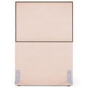 Ver imagem 7 de Cabeceira Cama Box Solteiro Com Tachas 100 cm Vicenza L02 Suede Bege - Lyam Decor