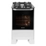 Fogão Best Glass 4 Queimadores Branco Bivolt Fgvbg410br Suggar - 1