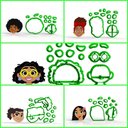 Ver imagem 1 de Cortador Encanto - Kit 5 Personagens Modulares 6 Cm