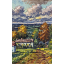 Quadro Decorativo Tela Canvas Paisagens Ref:qbpa4 Lojall 120 X 80 Cm Borda Infinita - 2