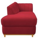 Ver imagem 3 de Recamier Vanessa 1,40M Lado Esquerdo Suede Vermelho - Amarena Móveis